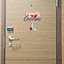 Load image into Gallery viewer, Custom Alcoholic Drinks with Name Custom Magnet - Cruise Magnet - Several Drinks Available
