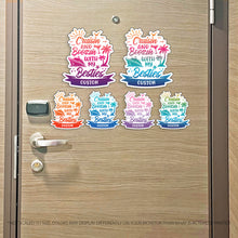 Load image into Gallery viewer, Custom - Cruisin and Boozin with my Besties - Friends Name - Funny Cruise Magnet - Several Colors