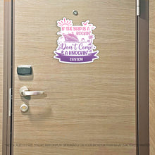 Load image into Gallery viewer, Custom If the Ship is a Rockin' Don't Come a Knockin' - Funny Custom Cruise Magnet - Several Colors