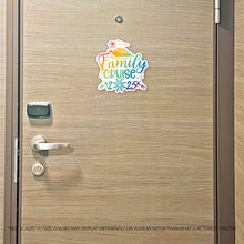 Load image into Gallery viewer, Family Cruise 2025 w/ Anchor & Cruise Ship - Cruise Magnet - Several Colors