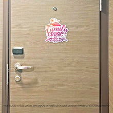 Load image into Gallery viewer, Family Cruise 2025 w/ Anchor & Cruise Ship - Cruise Magnet - Several Colors