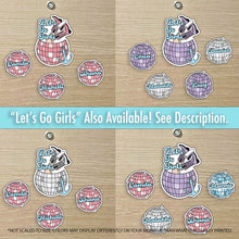 Load image into Gallery viewer, Custom Disco Ball - Custom Name Cruise Magnet Disco Fever - Girls Trip - Bachelorette Cruise Idea - Several Colors