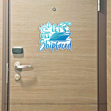 Load image into Gallery viewer, Let's Get Ship Faced - Drink Package Funny Cruise Magnet - Several Colors