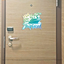 Load image into Gallery viewer, Let's Get Ship Faced - Drink Package Funny Cruise Magnet - Several Colors