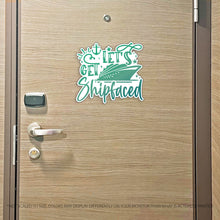 Load image into Gallery viewer, Let's Get Ship Faced - Drink Package Funny Cruise Magnet - Several Colors