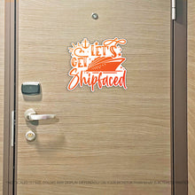 Load image into Gallery viewer, Let's Get Ship Faced - Drink Package Funny Cruise Magnet - Several Colors