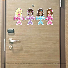 Load image into Gallery viewer, Mermaid & Merman Characters with Names Custom Magnet - Cruise Magnet - Several Designs