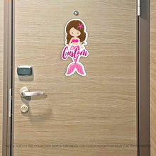 Load image into Gallery viewer, Mermaid & Merman Characters with Names Custom Magnet - Cruise Magnet - Several Designs