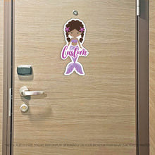 Load image into Gallery viewer, Mermaid & Merman Characters with Names Custom Magnet - Cruise Magnet - Several Designs