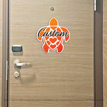 Load image into Gallery viewer, Custom Turtle - Custom Name Cruise Magnet - Several Colors