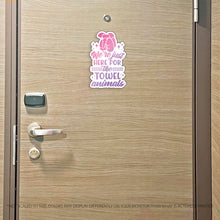 Load image into Gallery viewer, Towel Animal - We're Here for the Towel Animals - Several Colors