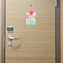 Load image into Gallery viewer, Towel Animal - We're Here for the Towel Animals - Several Colors