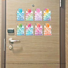 Load image into Gallery viewer, Towel Animal - We're Here for the Towel Animals - Several Colors