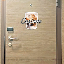 Load image into Gallery viewer, Custom Alcoholic Drinks with Name Custom Magnet - Cruise Magnet - Several Drinks Available