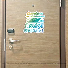 Load image into Gallery viewer, Couples Trip Cruise Magnet - Spending Our Kids Inheritance One Cruise at a Time - Several Colors