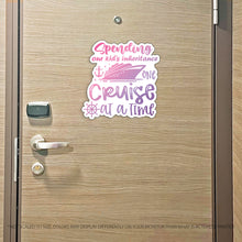 Load image into Gallery viewer, Couples Trip Cruise Magnet - Spending Our Kids Inheritance One Cruise at a Time - Several Colors