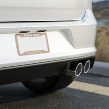 Load image into Gallery viewer, Student Driver Please Be Kind, Funny New Driver License Plate Frame - BOHO Nude Tan Beige