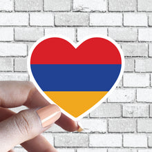 Load image into Gallery viewer, ANY FLAG HEART Sticker - Any Country Flag