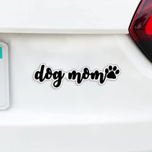 Load image into Gallery viewer, Awesome Dog Mom Magnet - w/ Dog Paw in Cute Cursive Writing