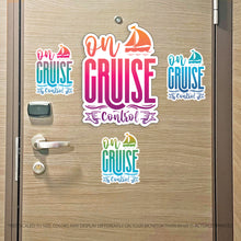Load image into Gallery viewer, On Cruise Control - Punny Cruise Magnet - Several Colors