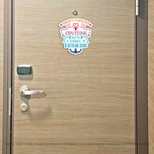 Load image into Gallery viewer, Todays Forecast - Cruising with a Chance of Drinking - Funny Cruise Magnet - Several Colors