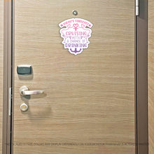 Load image into Gallery viewer, Todays Forecast - Cruising with a Chance of Drinking - Funny Cruise Magnet - Several Colors