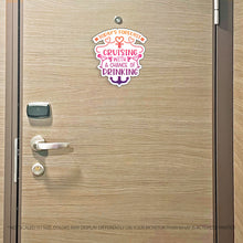 Load image into Gallery viewer, Todays Forecast - Cruising with a Chance of Drinking - Funny Cruise Magnet - Several Colors