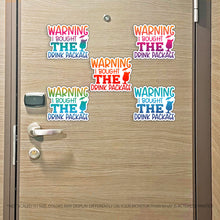Load image into Gallery viewer, Funny Cruise Magnet - Warning I Bought the Drink Package - Several Colors