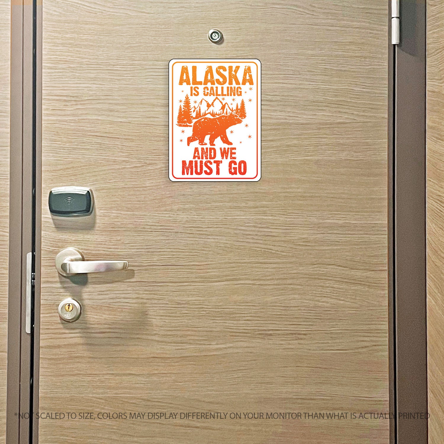 Alaska Cruise Magnet - Alaska is Calling and We Must Go - Several Colors