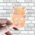 Funny Book Sticker - Book Antidepressants - Romantasy, Fantasy, Morally Grey & Butterflies, Coquette Style