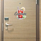 Custom Alcoholic Drinks with Name Custom Magnet - Cruise Magnet - Several Drinks Available