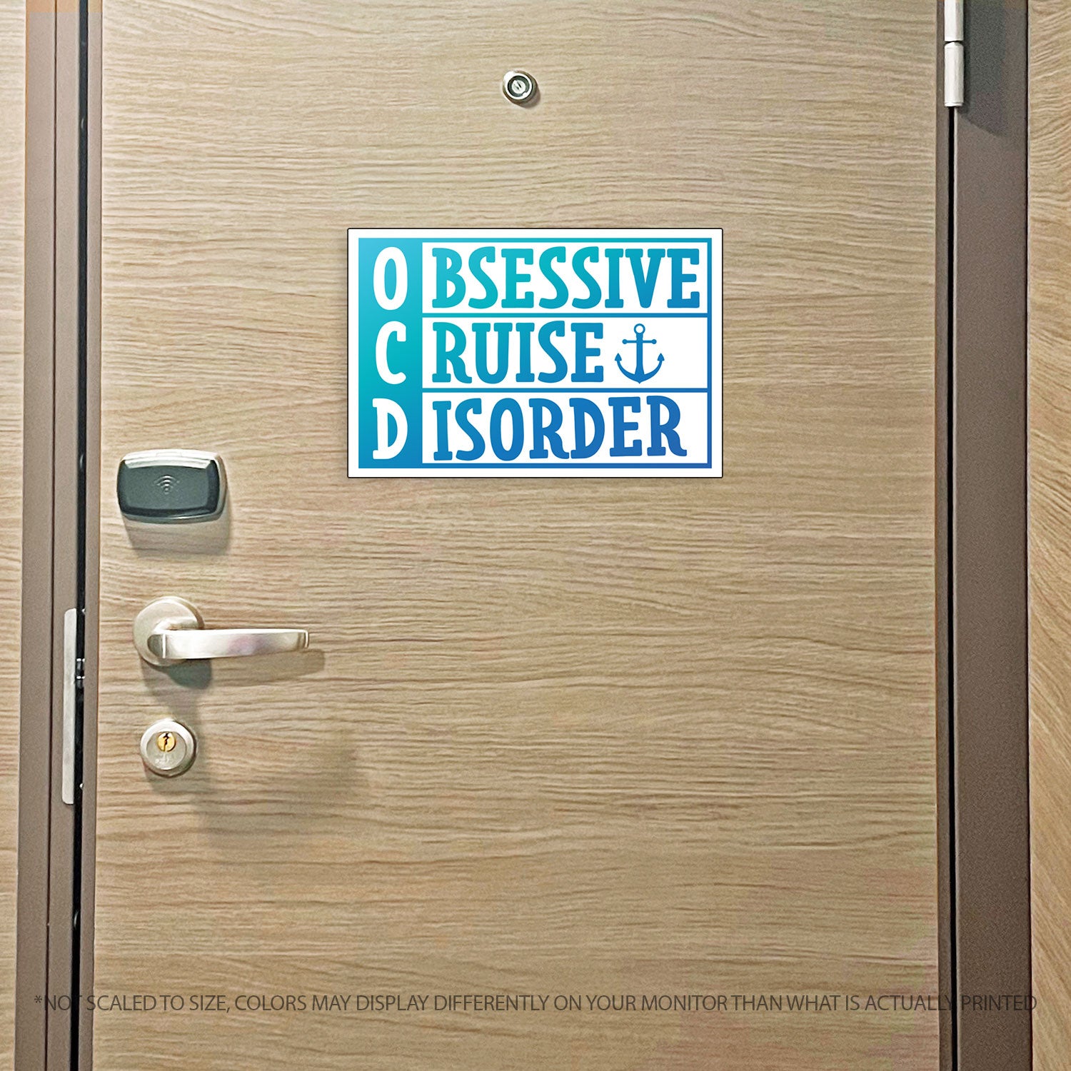 OCD Obsessive Cruise Disorder Cruise Magnet - Several Colors