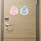 Valentines Cruise  It's a Valentine Trip w/ Anchor & Hearts - Cruise Magnet - Several Colors