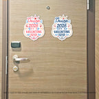 Valentines Cruise  It's a Valentine Trip w/ Anchor & Hearts - Cruise Magnet - Several Colors
