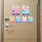 Custom - Cruisin and Boozin with my Besties - Friends Name - Funny Cruise Magnet - Several Colors