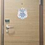 Custom Honeymoon Cruise Mr/Mrs/"The" Family Name 2023 Trip w/ Anchor & Hearts - Custom Cruise Magnet - Several Colors