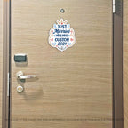 Custom Just Married Cruise Mr/Mrs/"The" Family Name 2023 Trip w/ Anchor & Hearts - Custom Cruise Magnet - Several Colors