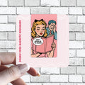 Funny Pop Art Style Pink Magnetic Bookmark - Don't Bother Me I'm Reading - Available in Holographic - 1pc