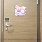 If the Ship is a Rockin' Don't Come a Knockin' - Colorful Punny Cruise Magnet - Several Colors