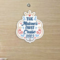 Custom Name - Family Name - First Cruise 2023 Trip w/ Anchor & Hearts - Custom Cruise Magnet