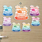 Custom If the Ship is a Rockin' Don't Come a Knockin' - Funny Custom Cruise Magnet - Several Colors