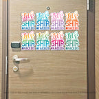 Funny Cruise Magnet - Punny Let's Get Ship Faced  - Several Colors