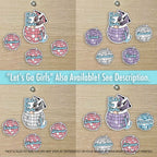 Custom Disco Ball - Custom Name Cruise Magnet Disco Fever - Girls Trip - Bachelorette Cruise Idea - Several Colors
