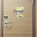 Custom Alcoholic Drinks with Name Custom Magnet - Cruise Magnet - Several Drinks Available