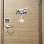 Custom Alcoholic Drinks with Name Custom Magnet - Cruise Magnet - Several Drinks Available