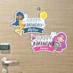 Happy Birthday Mermaid Custom Magnet - Two Designs