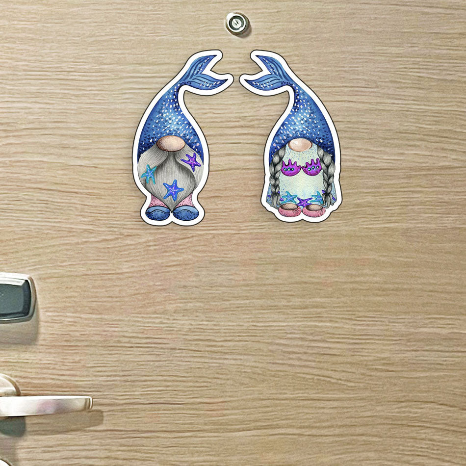 Cute Mermaid Gnomes - Mermaid or Merman or Set(2) - Several Options