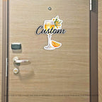 Custom Alcoholic Drinks with Name Custom Magnet - Cruise Magnet - Several Drinks Available