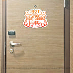 Funny Not Our First Cruise Together - Cruise Magnet - Several Colors