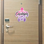 Custom Turtle - Custom Name Cruise Magnet - Several Colors